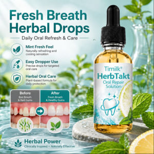 Refreshing Herbal Mouthwash Natural Fresh Breath Bad Breath Treatment Oral Rinse Restores Clean Breath Herbal Formula Dental Care