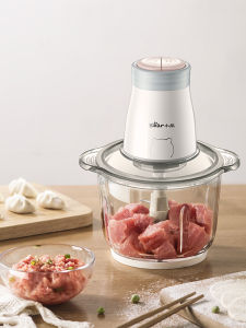 Bear Meat Grinder Household Stainless Steel Electric Small Stir Meat and Vegetable Stir Cooking Stuffing Garlic Mincer Meat Mincer