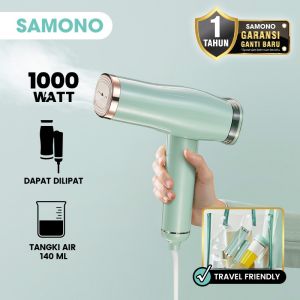 SAMONO Setrika Uap Low Watt 3 In 1 Multifungsi Portable Bisa Dilipat SW-GSG140