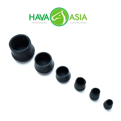 HavaAsia Round Rubber Footing Table Chairs Furniture Protector Heavy Duty Rubber Footings 4 Pcs Set (Code: Rubber Footing)