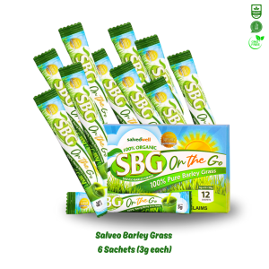 Salveo Barley Grass 100% Pure Organic Powder Capsules Made in Australia Trial Pack 80g Promotes Liver Health Fights Infection Good For The Heart Promotes Digestive Health Helps Treat Type 2 Diabetes Neutralizes Acidity Helps Treat Rheumatoid Arthritis