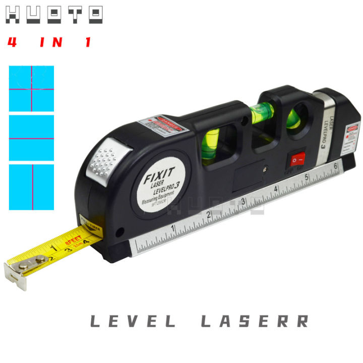 Thước đo Laser nivo tiêu chuẩn nâng cao (Đen) - Thước Nivo Laser ...