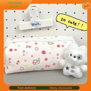 ❣️❣️❣️ Cute Bow Pencil Box Cartoon Cat Large Capacity Pencil Case Multifunctional Storage Bag School Office Stationery Student Gifts