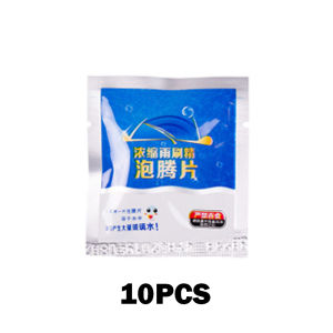 10/30Pcs Car Solid Wiper Window Cleaning Car Wiper Tablet Effervescent Cleaner Car Windshield Cleaner 泡腾清洁剂