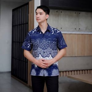 KEMEJA BATIK PRIA LENGAN PENDEK