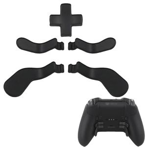 5 Pack Metal Paddles for Xbox Elite 2 ControllerElite Series 2 D-Pads Replacement Parts for Xbox Controller Elite Series 2 Elite 2 Core Controller Accessories(Black)