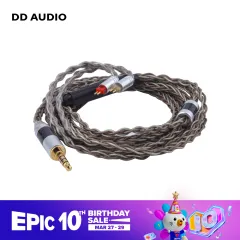 Tripowin C-01 IEM Cable – 16-Core Hybrid Copper-Silver, 3.5mm/4.4mm, HiFi Upgrade For Earphones