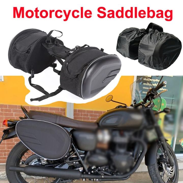 Expandable Capacity 36L 58L Motorcycle Saddlebags Motorcycle Side Bag Motorcycle Panniers Waterproof Universal Motorcycle Luggage BagsFor Sport bike Dirt Bike Lazada PH