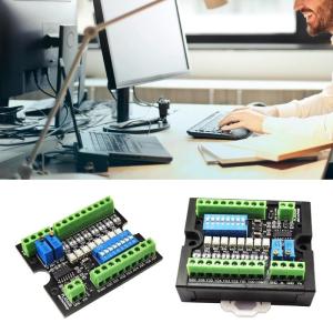 PLC MCU 8DI-8DO-1VO-1IO Multifunction Debugging Board NPN ADC Digital Analog Output Module Development Tool