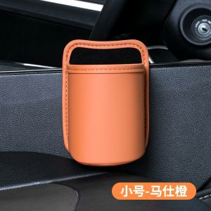 Car Trash Can Multi-functional Storage for Door Seat Back Umbrella and Cup Holder Auto Interior Organizer