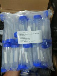 CENTRIFUGE TUBE CONICAL BOTTOM (STERILE)