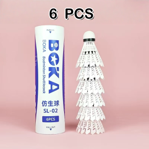 6PCS/12PCS Nylon badminton biomimetic badminton stable in flight durable and not prone to damage