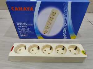 STOP KONTAK ARDE KUNINGAN TERMINAL LISTRIK DATAR ARDE GROUNDING ANTI BAKAR 5 LUBANG 4LUBANG 3LUBANG