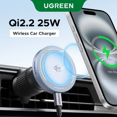 UGREEN Magsafe Aircon Vent Car Phone Holder for iPhone 16 15 14 Pro Max iPhone 16 15 Plus