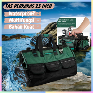 FAST DELIVERY Taffware Tas Perkakas Tool Bag Waterproof Tukang Bangunan Dan Bengkel Multifungsi