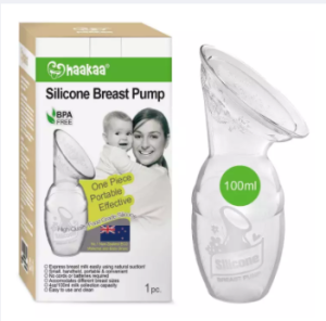 Haakaa Manual Breast Pump Milk Collector 4oz/100ml 100% Food Grade Silicone
