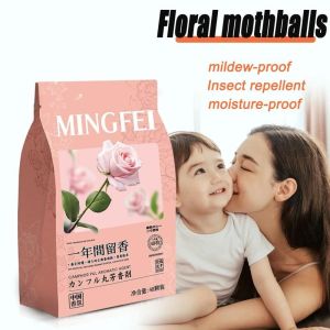 48Pcs Fragrance Camphor Balls Floral Scented Camphor Balls for Clothes Repellent Moisture Closet Freshener Scent Bags