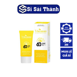KEM CHỐNG NẮNG TRẮNG DA ĐA SINH HỌC - TRUENANO BIO WHITE SUNBLOCK CREAM ( SPF 60/ PA++) tuýp 50ml