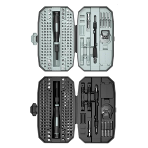 Professional 152 in 1 Screwdriver Set with Anti Fatigue Handle and Portable Storage Case for Electronics Computer Phone