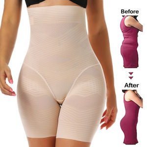 Women Body Shaper High Waisted Trainer Tummy Control Panties Butt Lifter Slimming Underwear Waist Cincher Shapewear Shorts