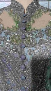 set kebaya pesta kebaya payet buat lamaran + longyorso dan rok batik