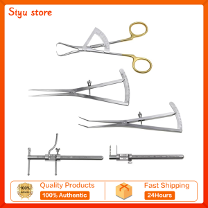 Autoclavable Dental Orthodontic Sliding Caliper Chin Indicator Dental Implant Ruler Caliper Measuring Scale Dentistry Instrument
