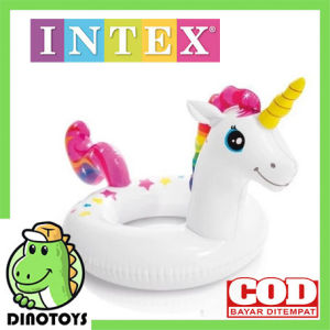 DINOTOYS INTEX 59221 Ban Renang Karakter Ukuran Besar Animal Rings Big Size Dengan Pilihan 3 Karakter Binatang Kami Menyediakan Kolam Renang Karet Pelampung Anak Peralatan Bayi