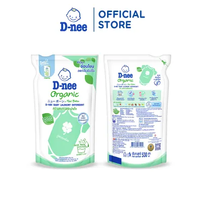 Nước giặt D-nee cho trẻ sơ sinh mềm dịu thơm nhẹ không hư hại quần áo - Túi 530ml - 4 Hương thơm