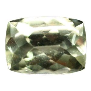 Natural Uruguay Green Amethyst 8.35 Cts. Cushion Cut Eye Clean Grade Loose Gemstone