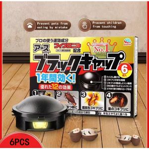 6pcs cockroach catcher bait powerful killer medicine house home kitchen safe non-toxic catch non-toxic Prevention of accidental ingestion