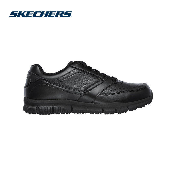 Memory foam slip deals resistant work shoes