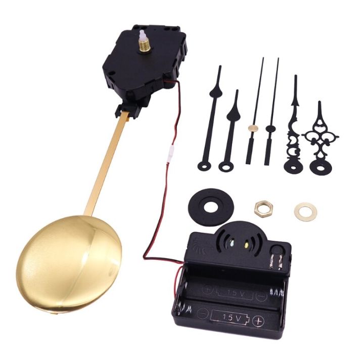 DIY Quartz Pendulum Trigger Silent Clock Movement Mechanism With 16 ...
