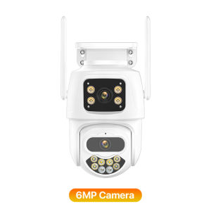 Nicelect Camera IP WIFI HD 9MP 4K Camera CCTV An Ninh ba thấu kính thu phóng 8X camera PTZ ngoài trời theo dõi tự động 6MP giám sát video icsee