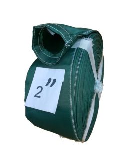 ท่อส่งน้ำผ้าเคลือบเงาหนา ยาว 100 เมตรขนาดหน้า 2-8 นิ้ว ผ้าหนากว่าผ้าร่ม เหนียว ทนต่อทุกสภาพอากาศ คละสี