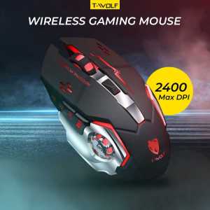 Mouse LED Light 2400 DPI Aksesoris Peralatan Accesories Desain Gamers Game High Quality Material Berkualitas Premium FREE ONGKIR
