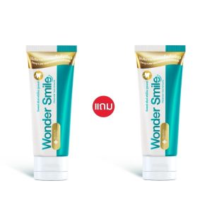 (2 แถม 3) Wonder Smile Bamboo Mouthwash + Toothpaste น้ำยาบ้วนปาก ยาสีฟันผู้ใหญ่ สะอาดสดชื่น อ่อนโยนต่อสุขภาพช่องปาก