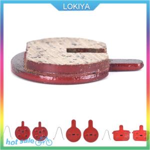 LOKIYA 1pair Mountain Bike Cycling Copper Fiber Metal Disc Brake Pads Bike Accessories