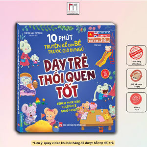 Sách - 10 phút truyện kể cho bé trước giờ đi ngủ - Dạy trẻ thói quen tốt (sách bản quyền)