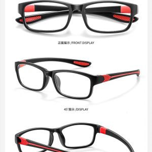 kacamata plus optik asli kaca mata baca pria wanita usia 40-45 50-60 60-80 ukuran +100 s/d +400 Lensa Anti radiasi Model Trend Terbaru