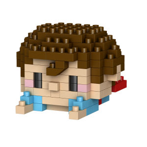 [No Box] Mainan Edukasi Bricks Nano Block DIY karakter Blok Bangunan Puzzle Mainan Anak Perempuan