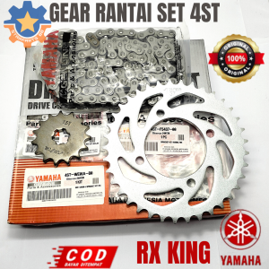 GEAR RANTAI SET YAMAHA 3KA MOTOR RX KING RX SPECIAL RX S KUALITAS ORISINIL ASLI YGP GIR GIGI TARIK
