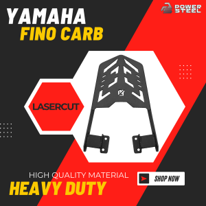 Yamaha Fino Carb Top box bracket / POWER STEEL /Motorcycle Accessories / Heavy duty Lifetime Warranty Original