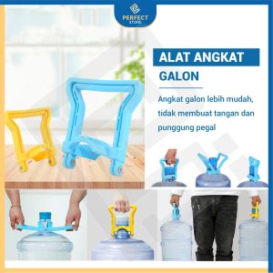 Pengangkat Galon Air Double Handle Grip Holder Alat Bantu Angkat Air Minum Praktis Mudah Anti Slip