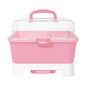 (ปลอดสารพิษมีใบเซอร์)Saker2in1 กล่องจัดเก็บอุปกรณ์&ตากแห้งใช้เก็บขวดนมและอุปกรณ์อเนกประสงค์ได้มากมาย