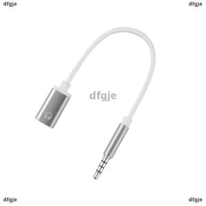 [COD] dfgje 3.5mm công cộng để Loại C nữ tai nghe đầu phẳng để đầu tròn Cáp chuyển đổi cho kết nối tương tự để chuyển đổi điện thoại di động