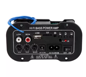 8 inch 12V 24V 220V Car Subwoofer High Power HiFi Bass Bluetooth Amplifier Board Support FLAC APE WAV WMA MP3 Decoding
