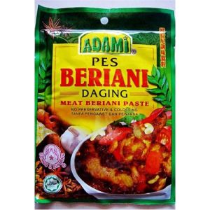 Adami Pes Beriani Daging Meat Beriani Paste Briyani Daging 1 Pack (200g)