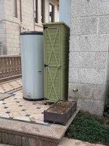 Out Door Storage Cabinet Stand Out Door Cabinet Storage Space Savers Multi-Layer Locker Garden Tools Storage Out Door Storage Cabinet Stand