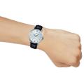 [Vinstore] Casio MTP-VT01 Black Leather Strap Silver Dial Quartz Analog Men Watch MTP-VT01L-7B1UDF MTP-VT01L-7B1. 