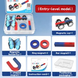 CuddleCove Magnet Science Kit Experiment Set ABS Material for Primary School Kids Develops Brain Skills Compass